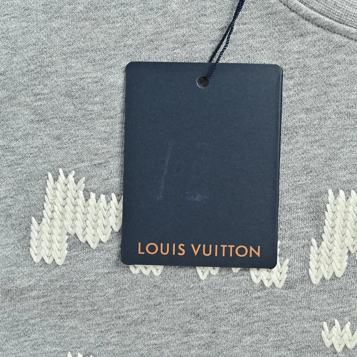 Louis Vuitton/Louis Vuitton embroidered logo crew neck sweatshirt